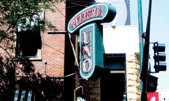 Pizzeria Uno Sign